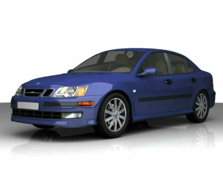 Car saab drop down Pal Stock Footage