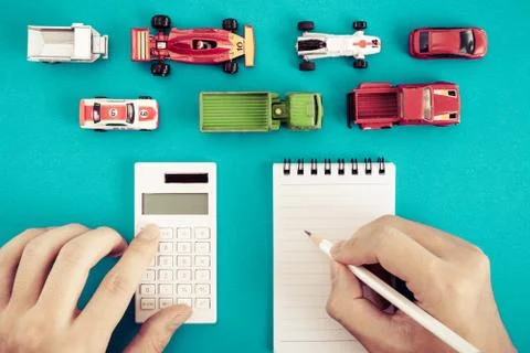 Car sales image Stock Photos