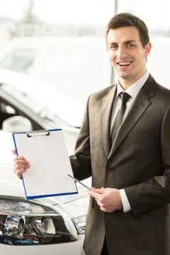 Car sales Stock Photos