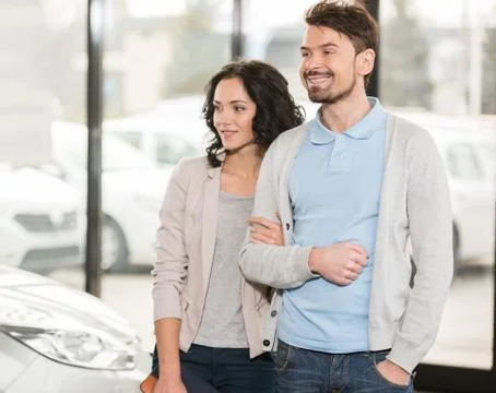 Car sales Stock Photos