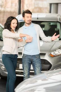 Car sales Stock Photos