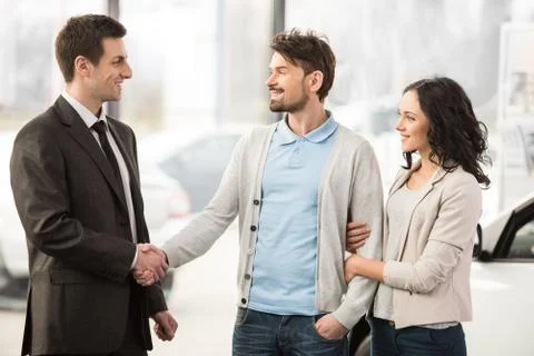 Car sales Stock Photos