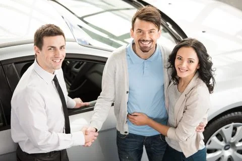 Car sales Stock Photos