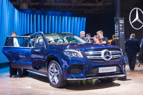 Car salon Foto stock