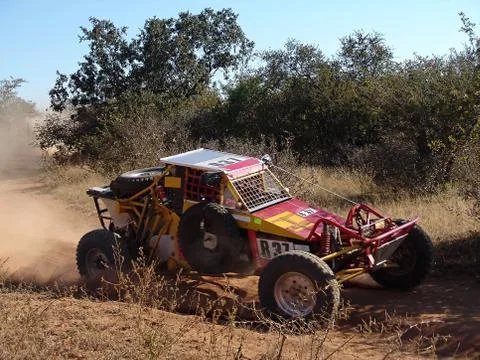 Car sandmaster racing Stock Photos