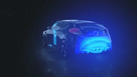 Car Scanning 4k Stock Footage 145657706