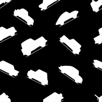 Car seamless pattern Stock Illustration