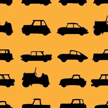 Car seamless pattern 스톡 일러스트
