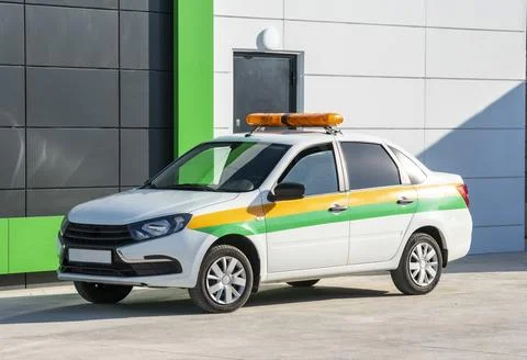 Car of the security service Stock Photos