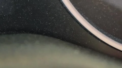 Car security system light blinking on dashboard Vidéo 307866128