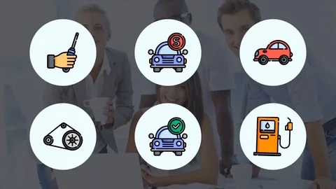 Car Service - Elements After Effects素材