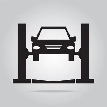Car service icon Illustration