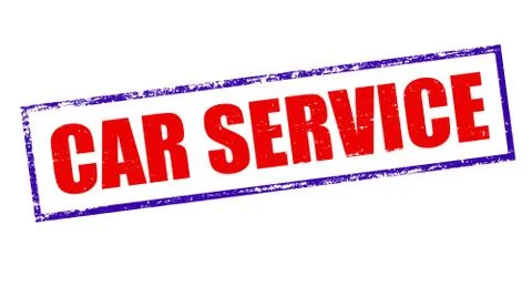 Car service Stock Illustration