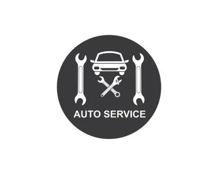 Car service logo icon vector illustration Stock Illustration