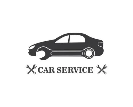 Car service logo icon vector illustration Stock Illustration