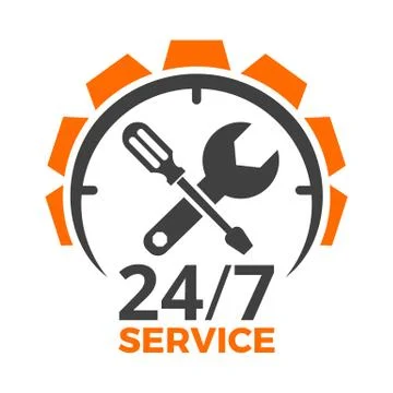 Car Service Logo Stock Illustration