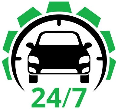 Car Service Logo Stock Illustration