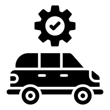 Car service Vector Icon Design Illustration Stock Illustration