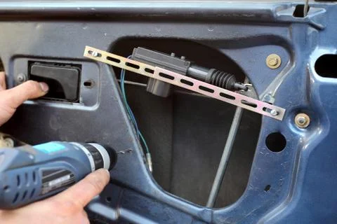 Car servicing Foto stock