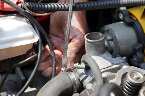 Car servicing Stockfoto's