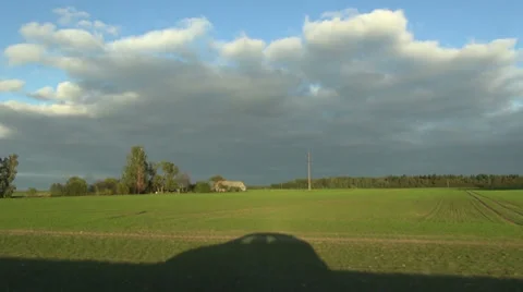 Car shadow in motion. Speed concept Stock Footage 32264002