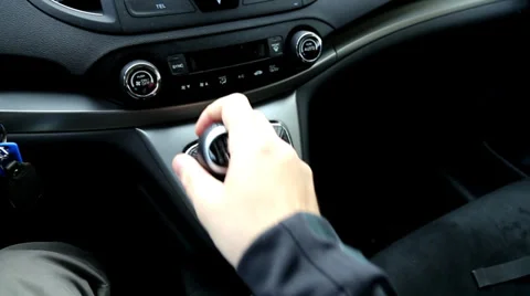 Car Shift Stock Footage 32324793