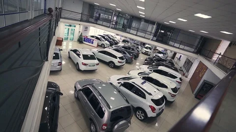 Car shop Stock Footage 129452039