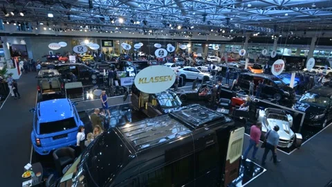 CAR SHOW TIME LAPSE Stock Footage 220434746