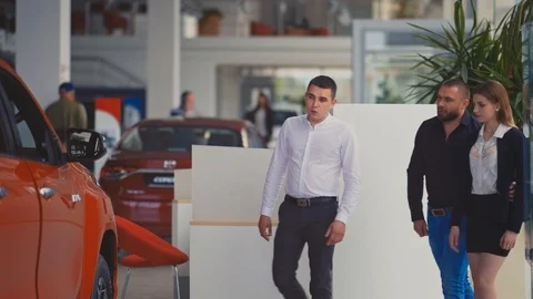 Car Showroom Stock Footage 108779193