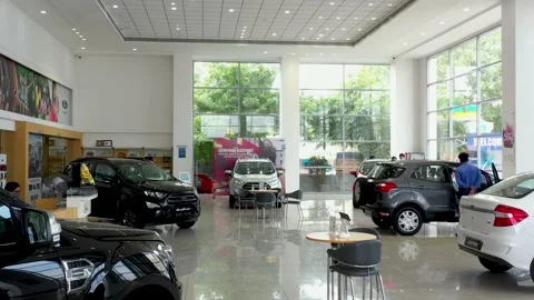 CAR SHOWROOM Stock Footage 153294061