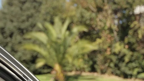 Car side mirror Stock Footage 77052212