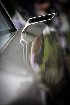 Car side mirror Stock Photos