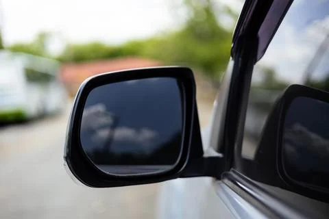 Car Side Mirror Stock Photos