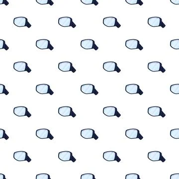 Car side mirrors forming seamless pattern background 库存插图