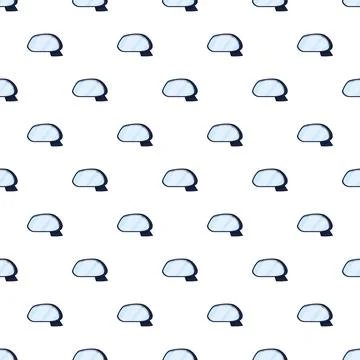 Car side view mirror pattern seamless background design Stock Illustration