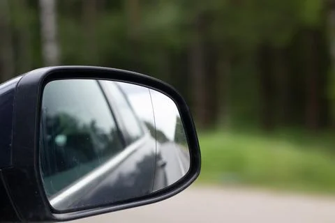 Car Side View Mirror Stock Photos