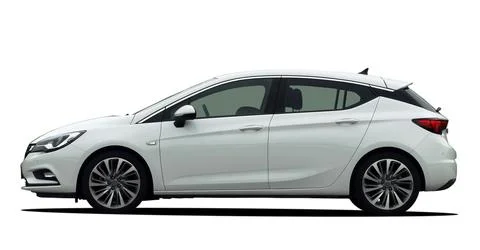 Car side view Stock Photos