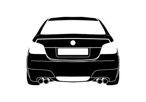 Car silhouette Stock Illustration