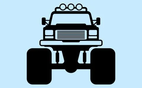 Car silhouette Stock Illustration