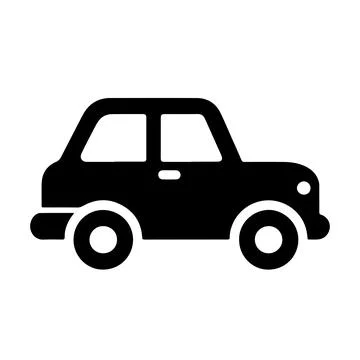 Car Silhouette Illustrazione stock