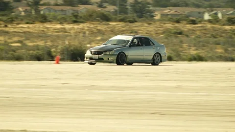 Car Slow Motion Drift Video stock 88006130