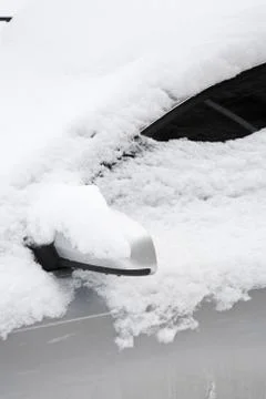 Car in snow Stock Photos