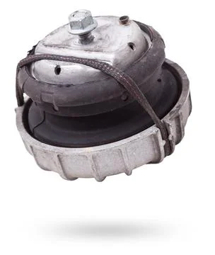 A car spare part for installing the engine - engine support. Spare parts ca.. Fotos de archivo