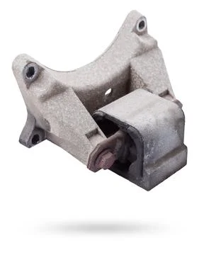 A car spare part for installing the engine - engine support. Spare parts ca.. 写真素材