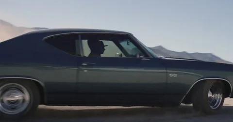 Car Speeding and Skidding Video stock 73059341