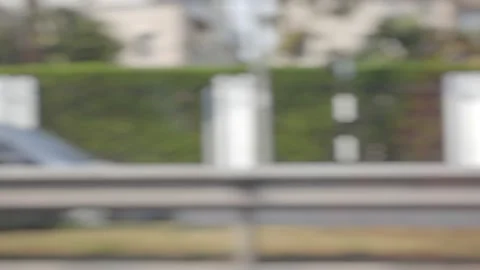 Car speeding on road side window fast blurred motion view background 스톡 동영상 148623521
