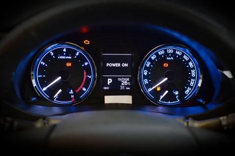 CAR Speedmeter Stock Photos