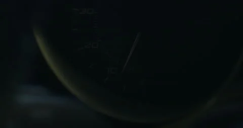 Car Speedometer Display Stock Footage 135964688