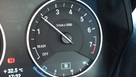 Car speedometer Stock Footage 79318305