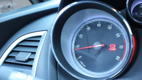Car Speedometer Vídeo Stock 90146427
